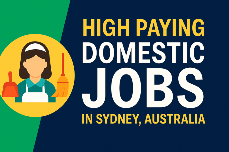 Domestic Jobs in Sydney, Australia