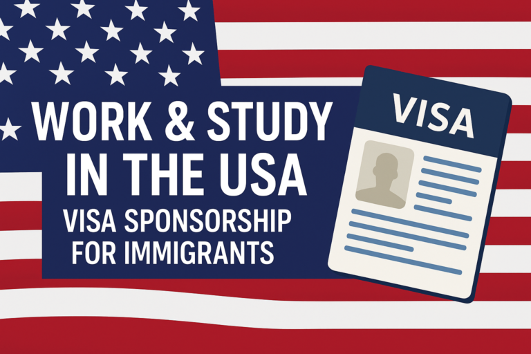 United States with Visa Sponsorship for Immigrants