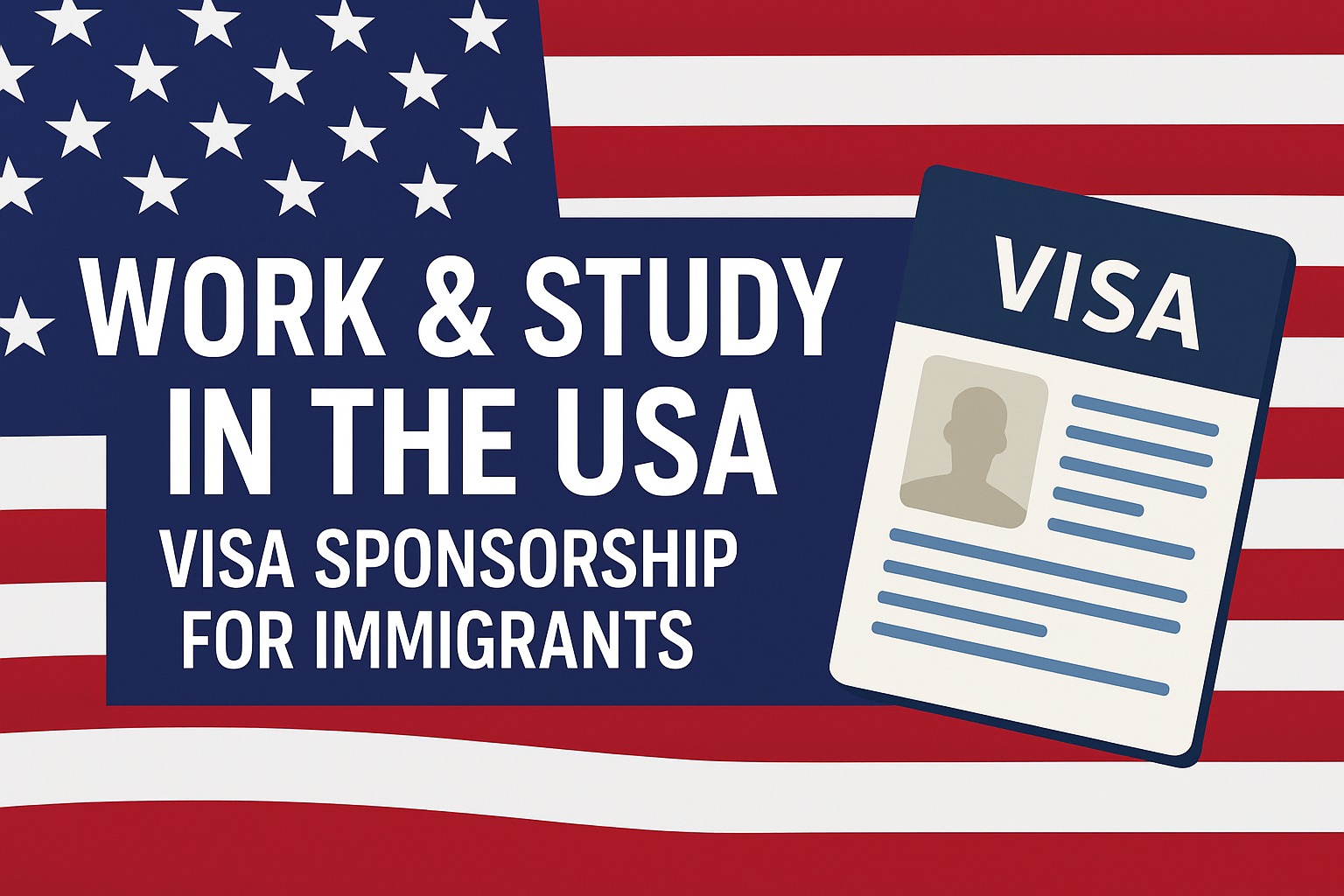 United States with Visa Sponsorship for Immigrants